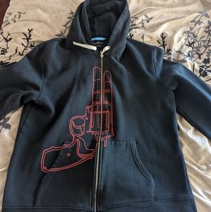 Black Threadless hoodie